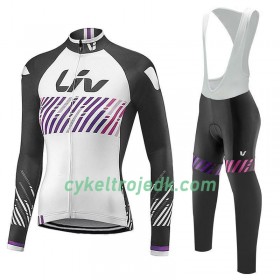 Cykeltøj Langærmet + Bib Cykelbukser Dame 2017 CCC Liv N007